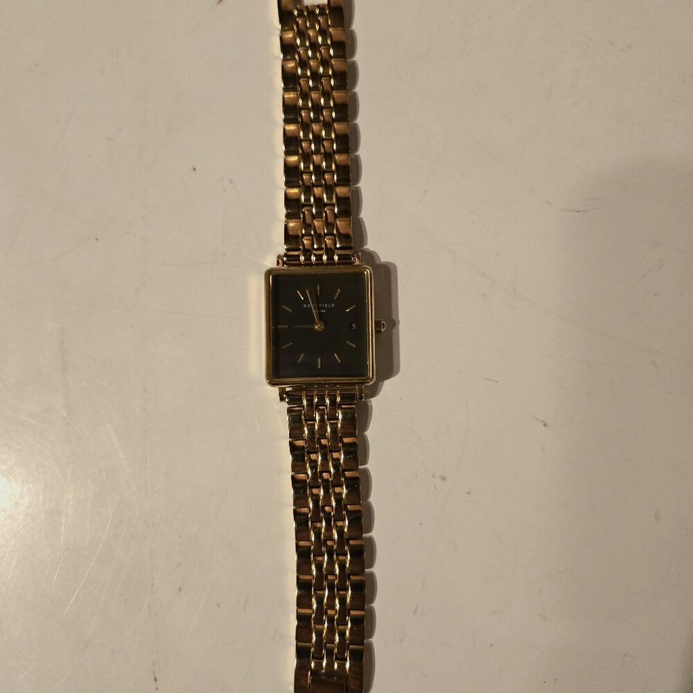 Rosefield Gold Boxy XS Women's Watch